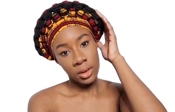 ZANIA turban gele - Boni's Blossoms