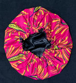 Load image into Gallery viewer, KANDAKE satin lined bonnet - Boni&#39;s Blossoms
